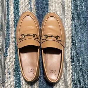 A New Day Tan Horsebit Loafers